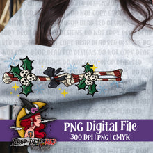 Load image into Gallery viewer, Spooky Christmas Rib, Forearm & Spine Set - Digital File
