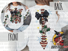 Load image into Gallery viewer, Spooky Christmas Rib, Forearm & Spine Set - Digital File