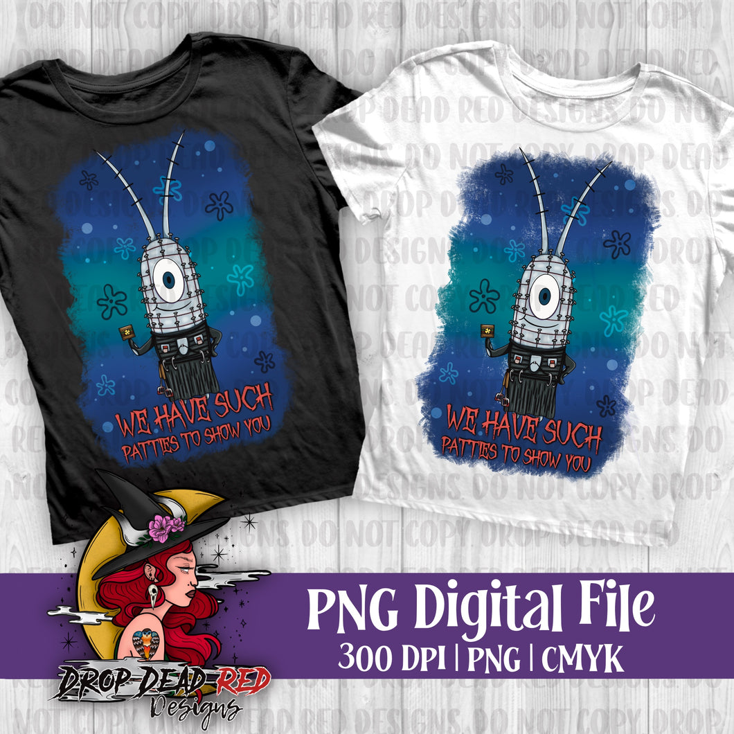 We have such patties to show you Horror Sponge - Digital File