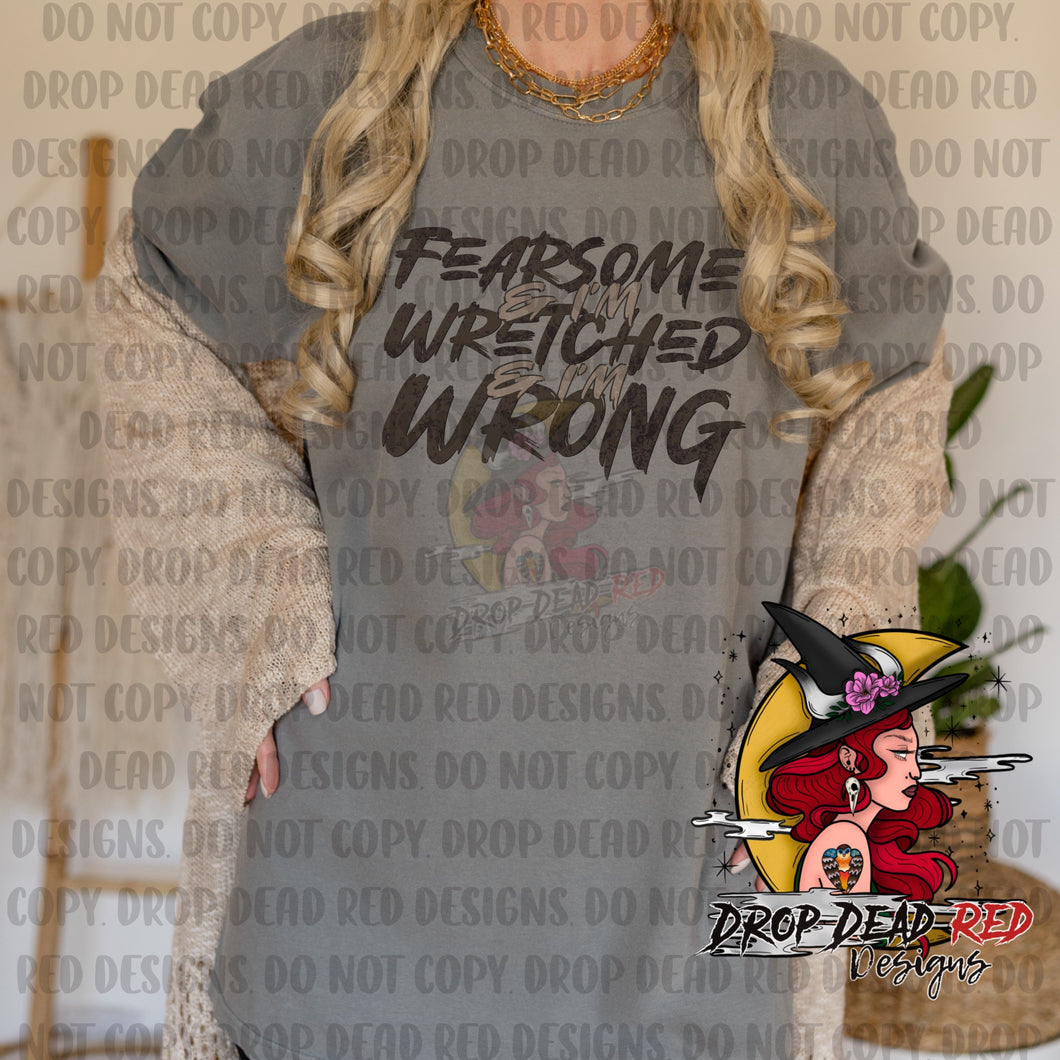 And Im Wretched - Digital File