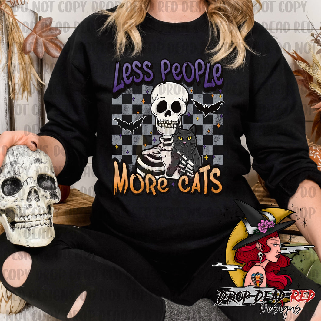 Less People More Cats - Digital File