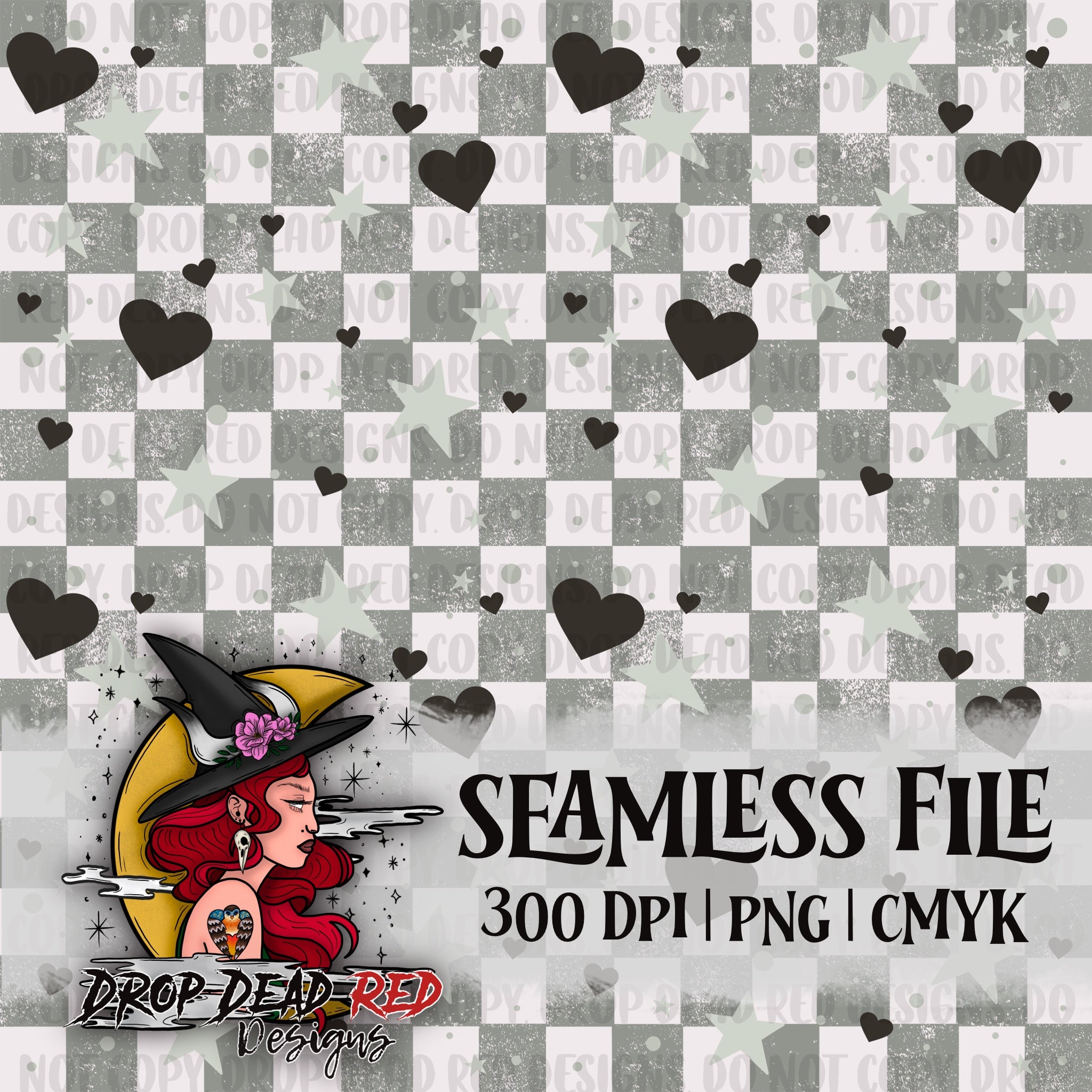 Tay Lab TTPD Seamless - Digital File – Drop Dead Red Designs