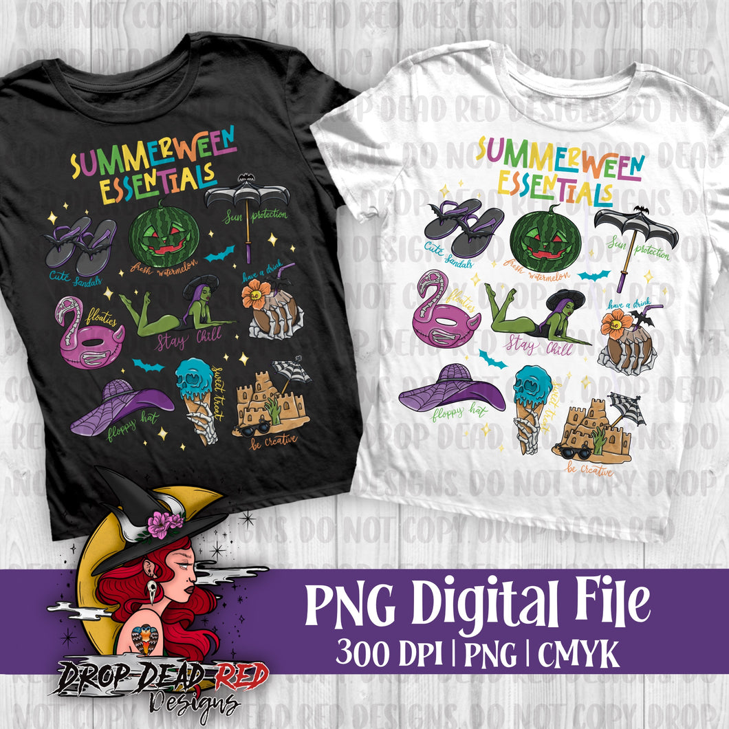 Summerween Essentials - Digital File