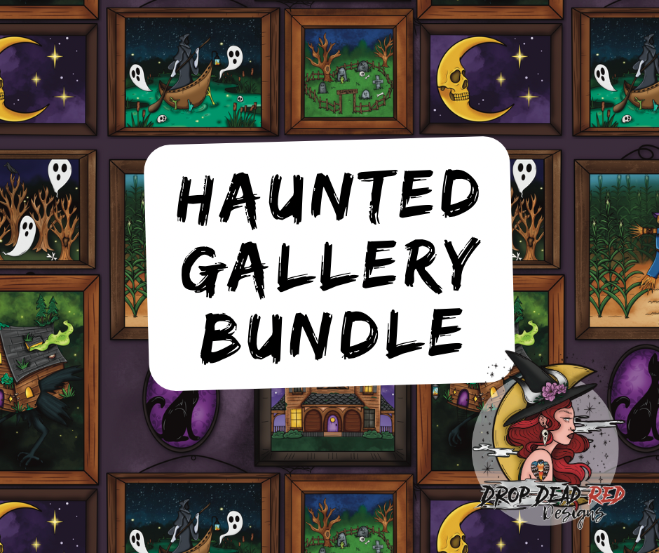Haunted Gallery Bundle Digital Files