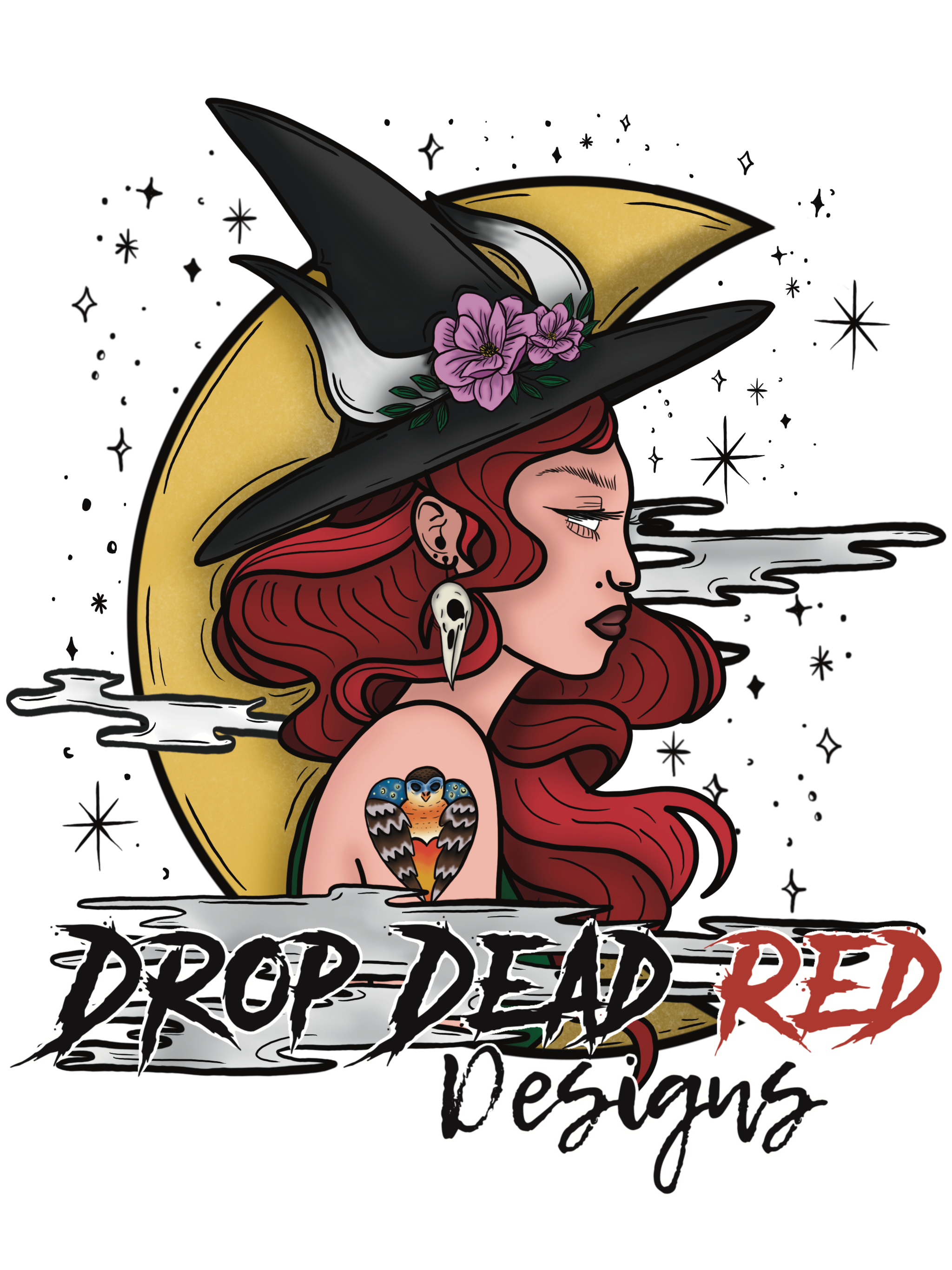 Product Mockups – Drop Dead Red Designs